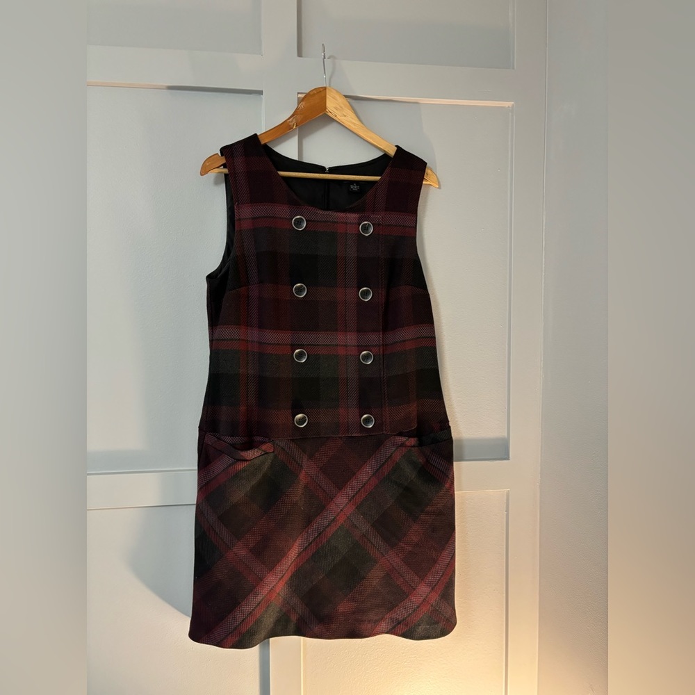 ♥️Tartan dress with pockets